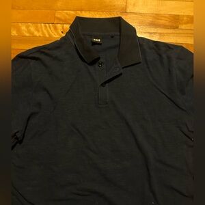 Boss Polo Shirt blue navy
